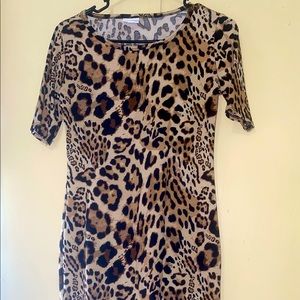 Lularoe Julia Leopard XS